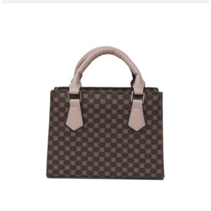 Elegant Women’s Luxury Tote Bag – White Handle