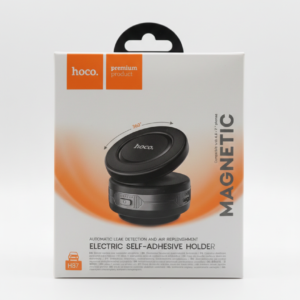 HOCO H87 Electric Magnetic Self-Adhesive Car Phone Holder | 360° Rotation | Strong Suction | Universal Smartphones