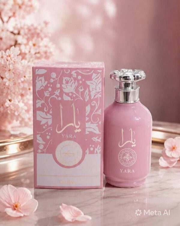 Yara 100ml perfume bottle by Lattafa for women.