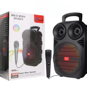 Sing-e 6.5" Super Bass Karaoke Speaker with Mic