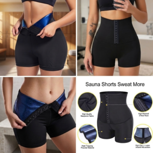 Sauna Shorts Sweat More - High Waist Waist Trainer Shorts