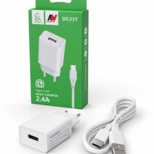 Type-C Fast Charge Set 2.4A - Wall Adapter + Cable
