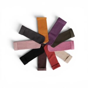 Velvet Fleece Lined Winter Socks - 12 Pack